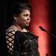 April Ryan accepts the WMC She Persisted Award onstage at the Women’s Media Center 2017 Women’s Media Awards at Capitale on Oct.. 26, 2017, in New York City. (Cindy Ord/Getty Images for Women’s Media Center)